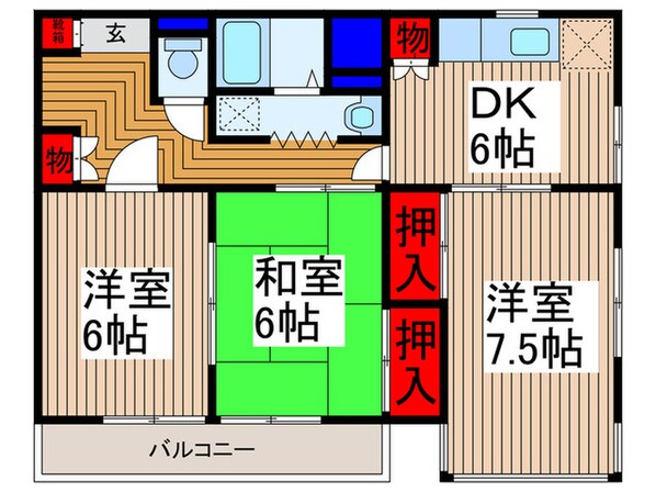 伊勢屋ビルの物件間取画像